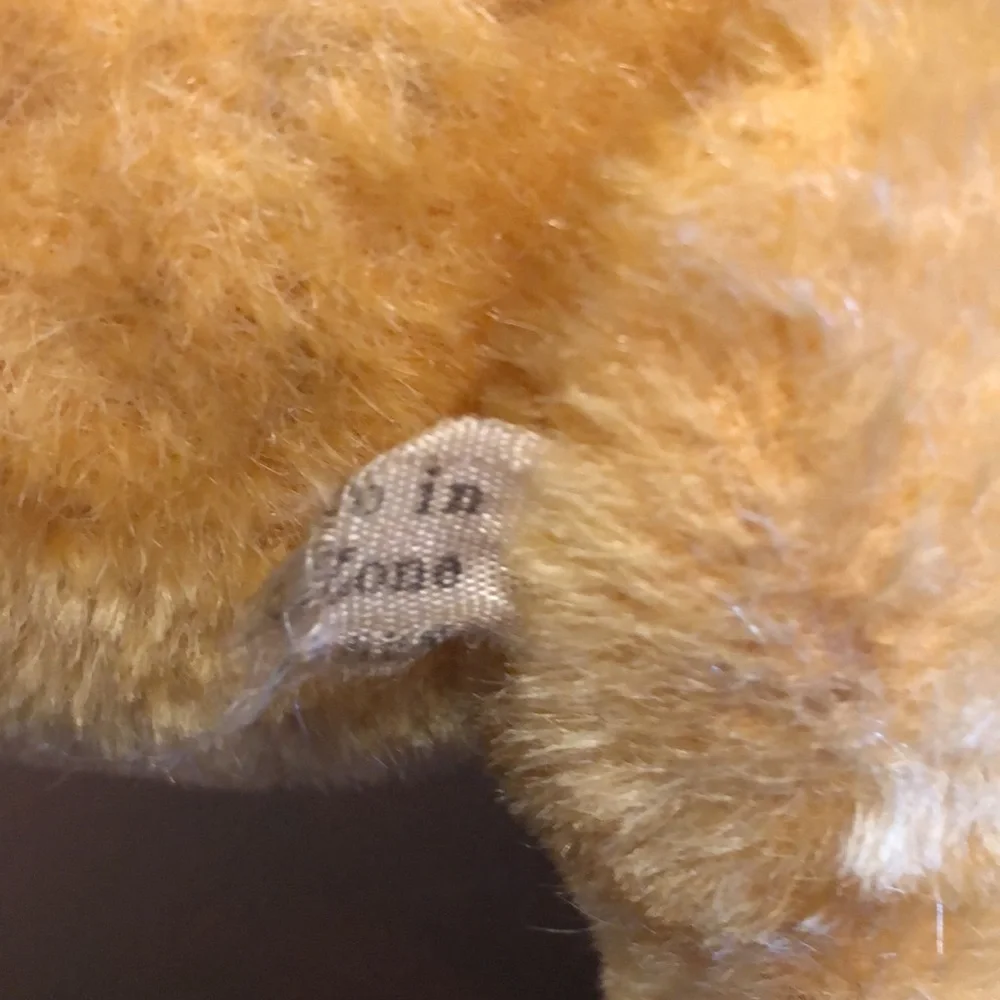 STEIFF Pair Vintage Estate Leo The Lion and Lioness JOINTED Stuffed Animal Toys - Picture 6 of 10